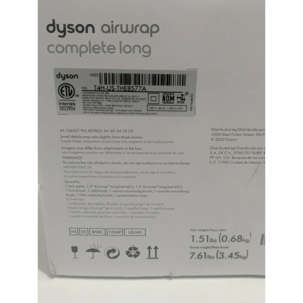 Dyson Airwrap™ Multi-Styler Complete‎ Long Nickel/Copper
